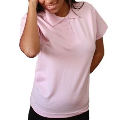 Baby Look Polo Sem Bolso Piquet