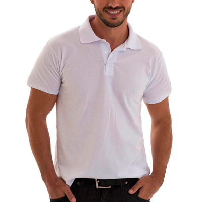 Camisa Polo Sem Bolso Algodão Premium