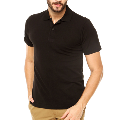 Camisa Polo Sem Bolso Poliéster Sublimático
