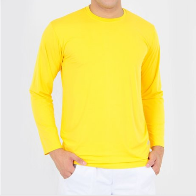 Camiseta Manga Longa Gola Olímpica PV