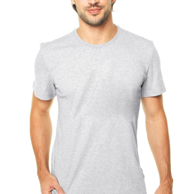 Camiseta Tradicional Gola Redonda Algodão Scápole
