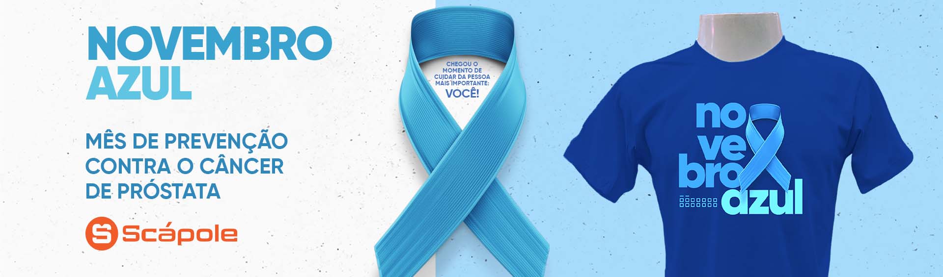 Camisetas Para o Novembro Azul