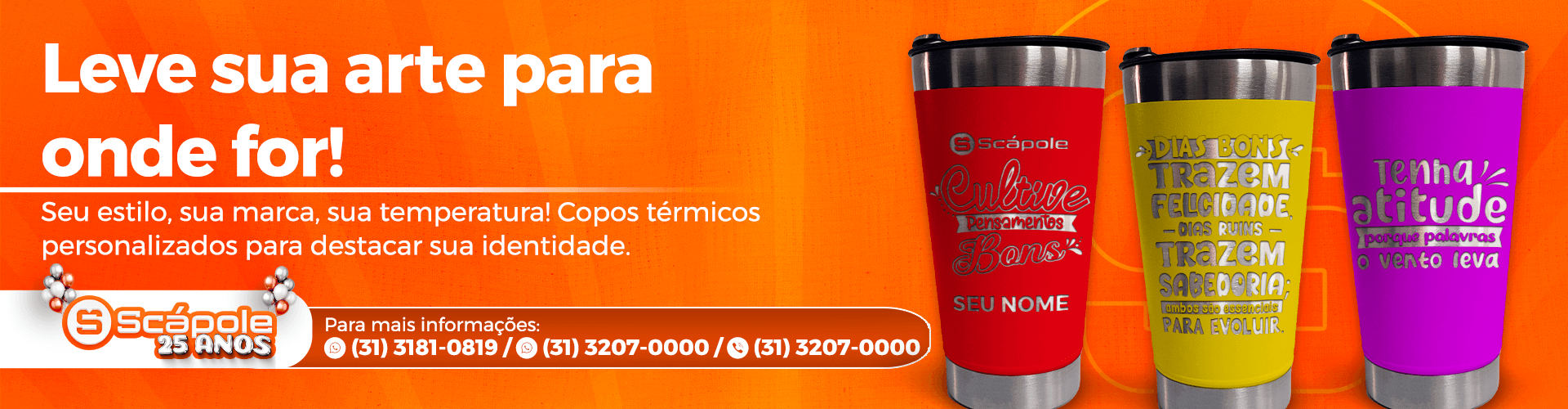 COPO TÉRMICO PERSONALIZADO